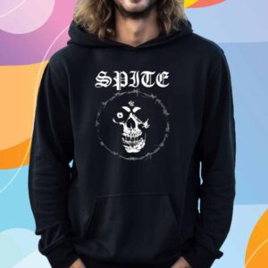 Spite Barbed Skull Pain Is A Place On Earth T-Shirt