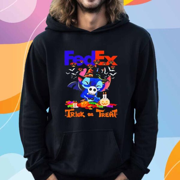 Stitch FedEx trick or treat Halloween T-Shirt