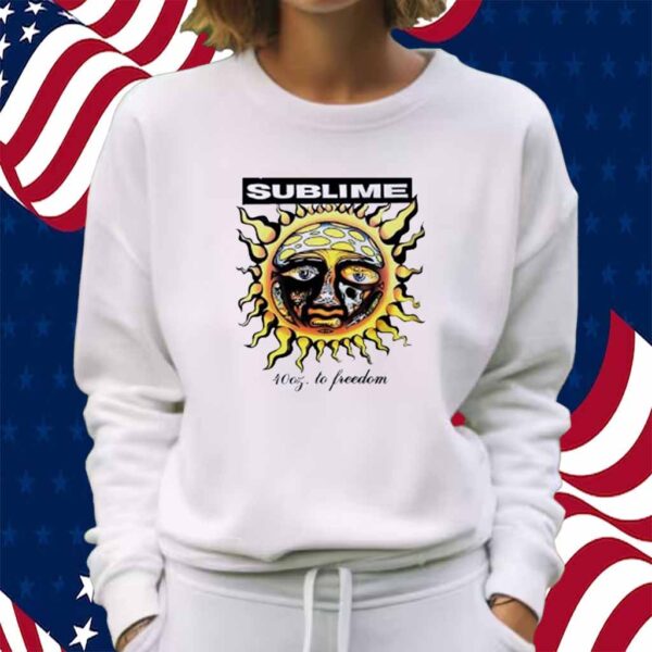 Sublime 40oz To Freedom Shirt