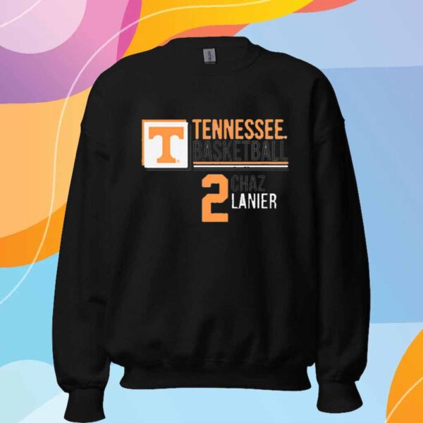 TENNESSEE BASKETBALL CHAZ LANIER 2 T-SHIRT