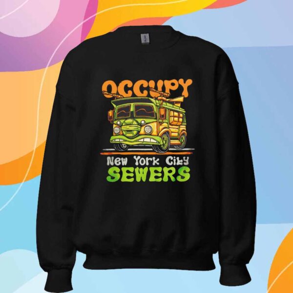 Teenage Mutant Ninja Turtles Occupy New York City Sewers T-Shirt