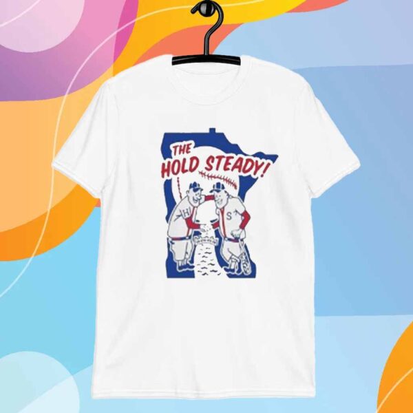 The Hold Steady X Minnesota Twins Baseball T-Shirt