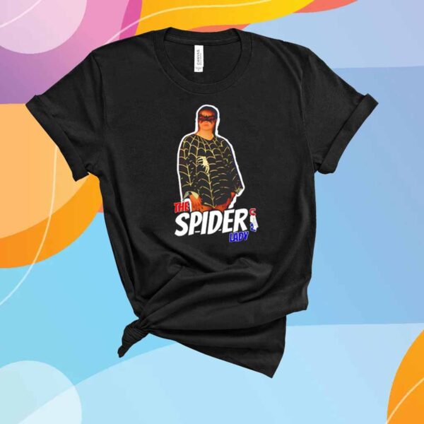 The Spider Lady USW United States Wrestling T-Shirt