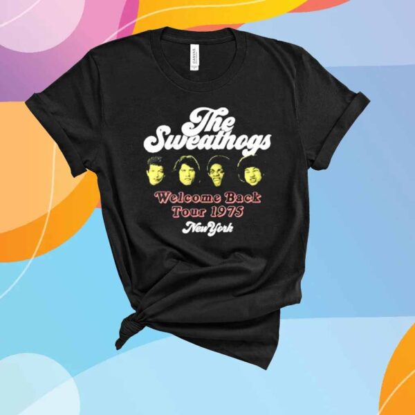 The Sweathogs welcome back tour 1975 New York T-Shirt