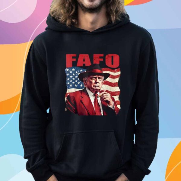 Trump FAFO Shirt F Around Find Out US Flag Vintage T-Shirt