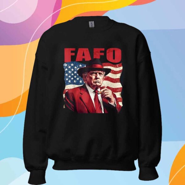 Trump FAFO Shirt F Around Find Out US Flag Vintage T-Shirt