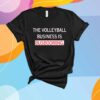 VOLLEYBALL BUSINESS T-SHIRT