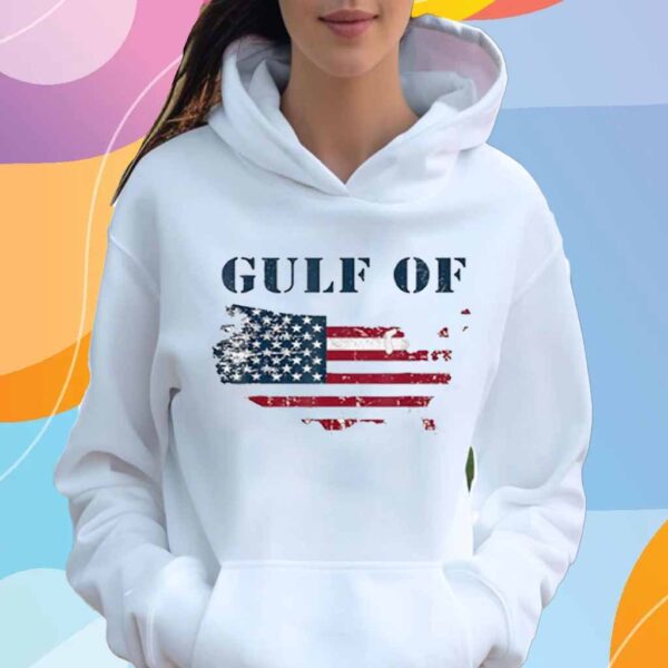 Vintage Gulf Of United States Of America Flag 2025 T-Shirt