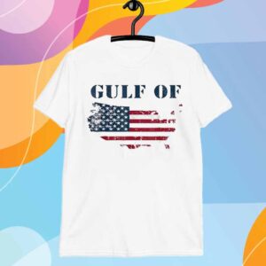 Vintage Gulf Of United States Of America Flag 2025 T-Shirt