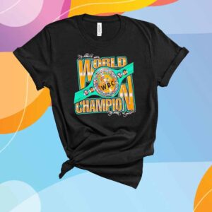 WBC world champion my blood is green my heart gold boxing T-Shirt