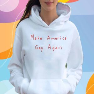 Xena Wearing Make America Gay Again T-Shirt