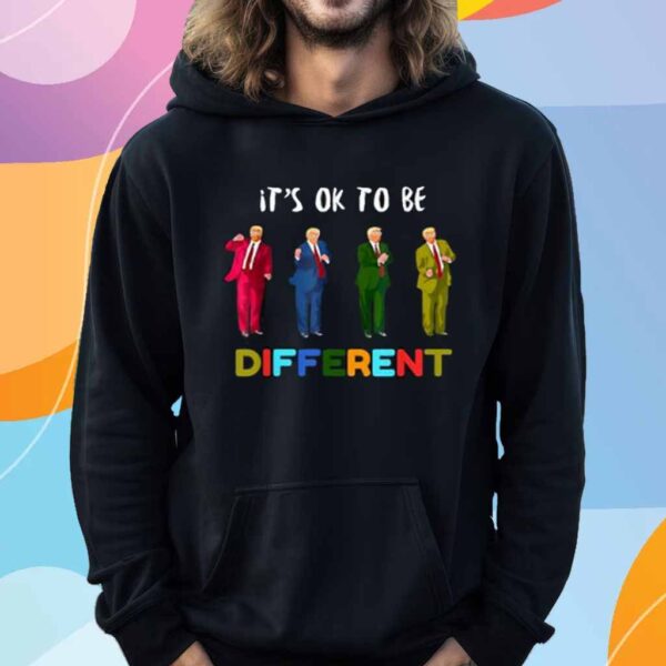 trump autism awareness it's ok to be different T-Shirt